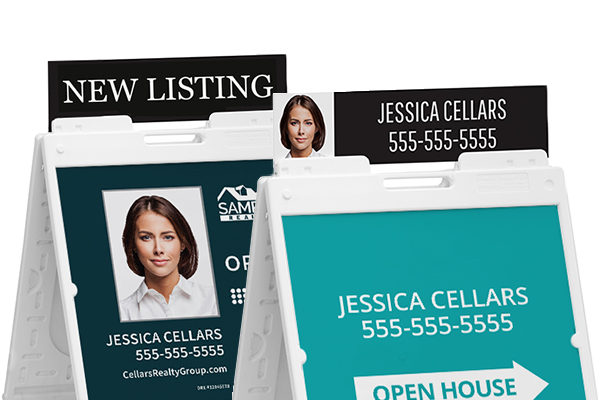 real estate A-frames
