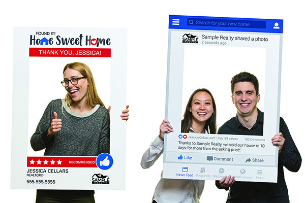 social media frames