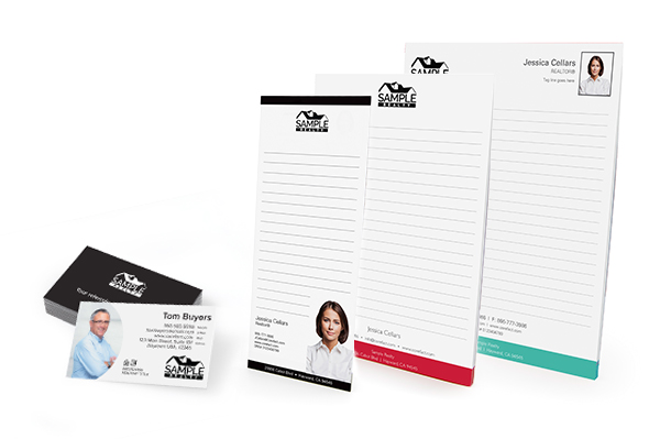 real estate business cards and stationery