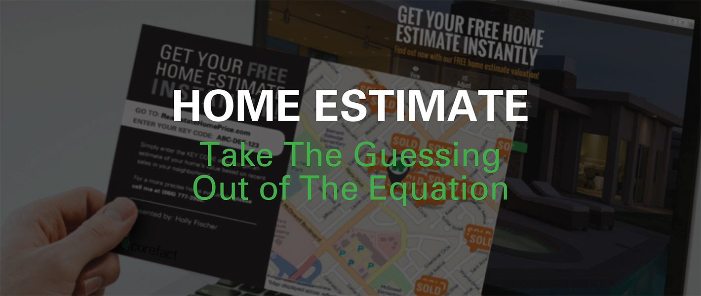 Real Estate Home Estimate Postcards